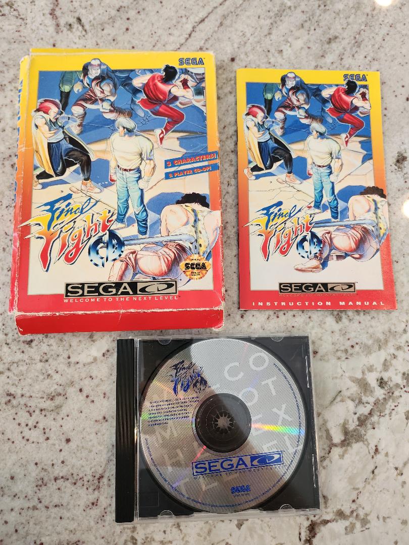 Final Fight CD Capcom Sega CD