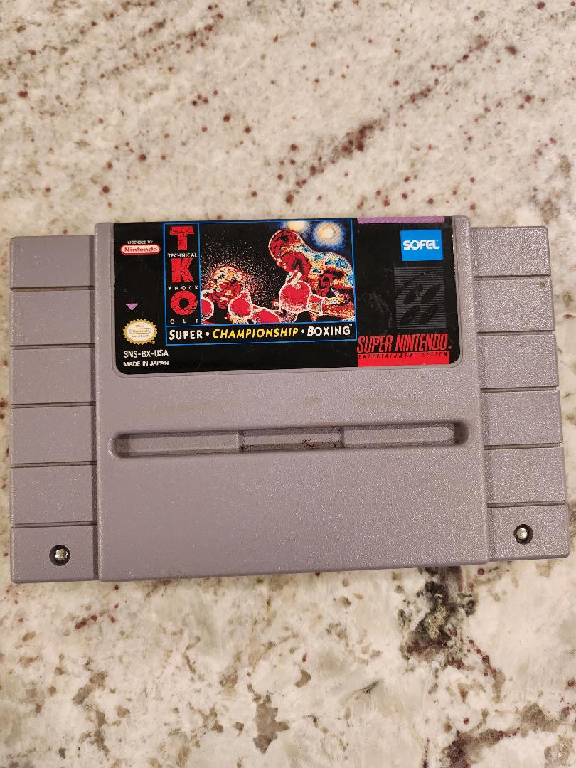 TKO Super Championship Boxing SNES