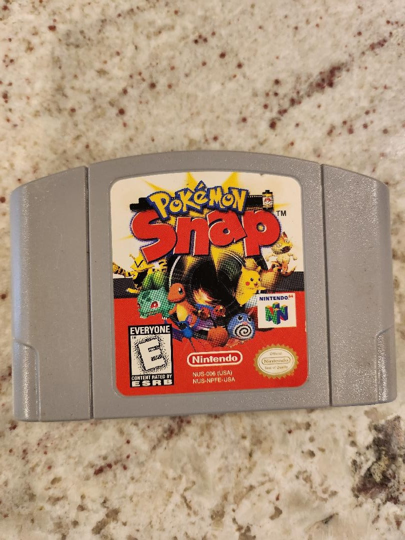 Pokémon's Snap N64 Game