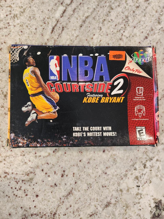 Kobe Bryant en la cancha de la NBA N64 CIB 