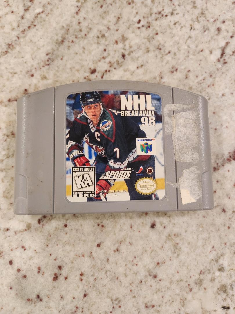 NHL Breakaway 98 N64 Game