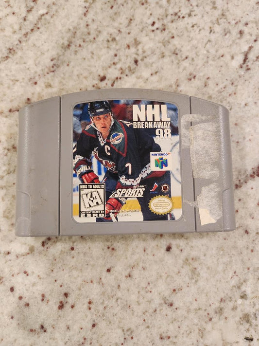 NHL Breakaway 98 N64 Game