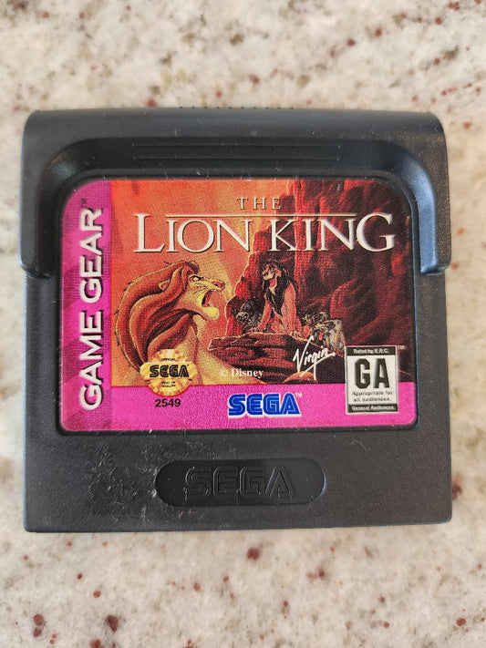Lion King Sega Game Gear