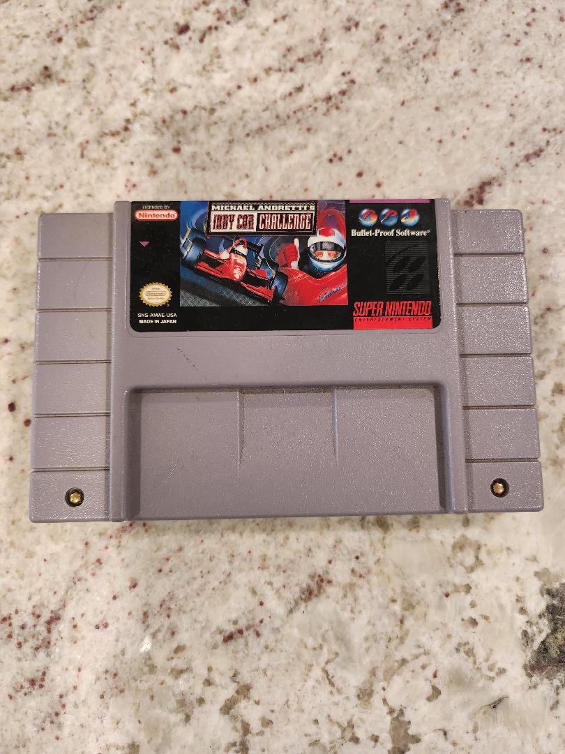 Desafío Indy Car de Michael Andretti SNES