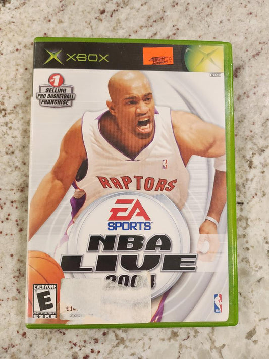 NBA LIVE 2004 Xbox d'origine 