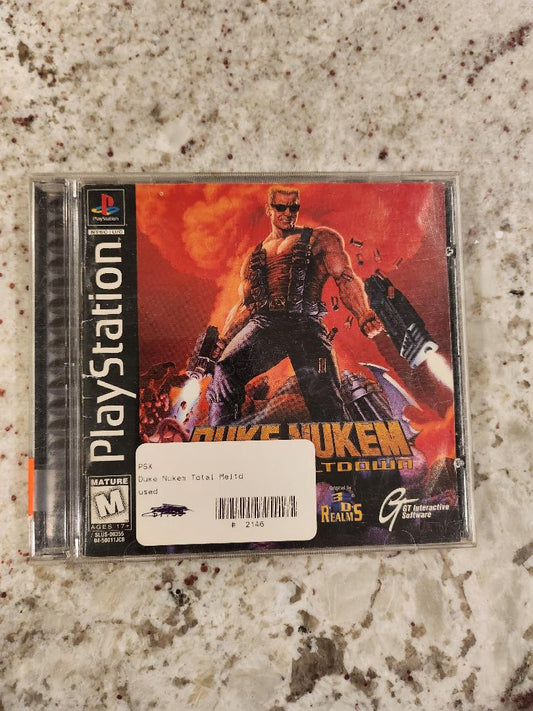 Duke Nukem: fusión total PS1 
