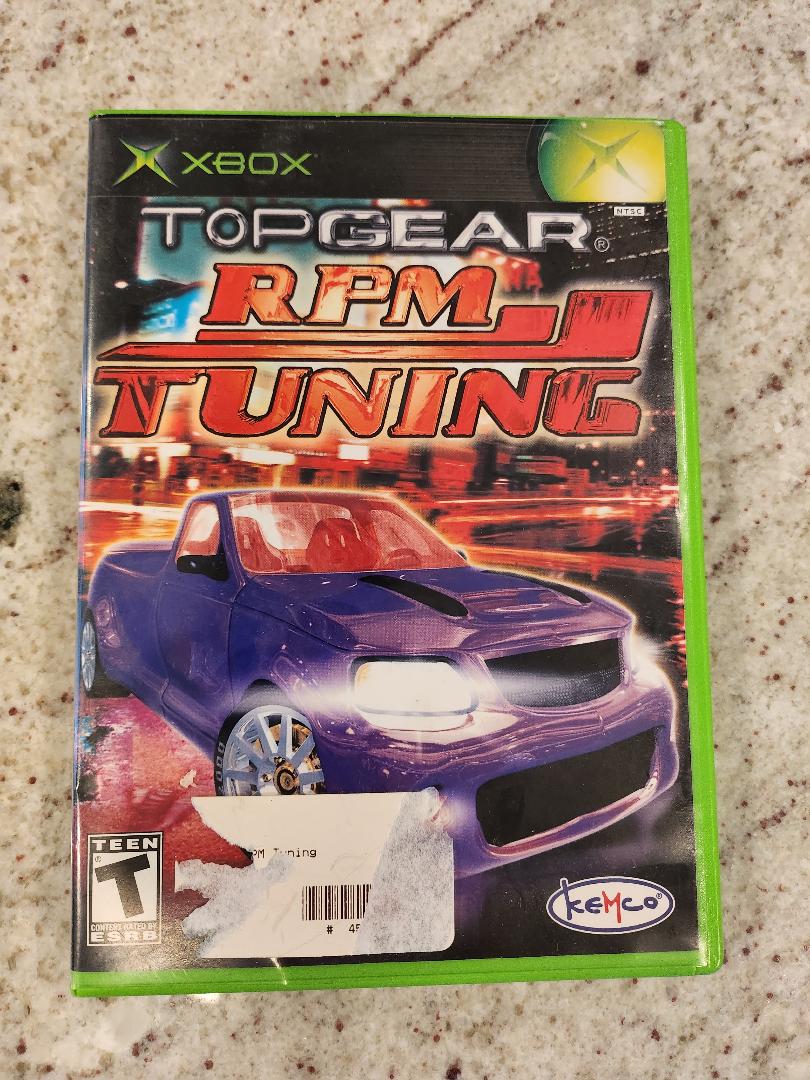 Ajuste de RPM de Top Gear Xbox Original 