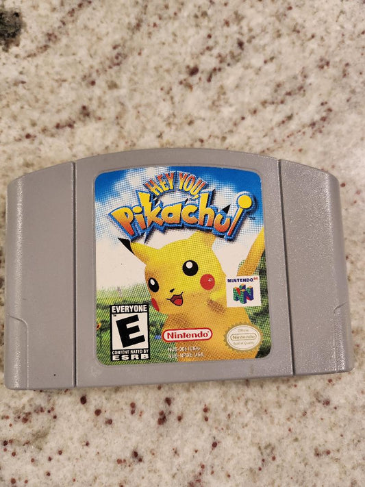 Hey You Picachui N64 Game