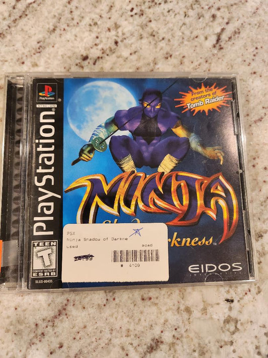 Ninja: Sombra de la Oscuridad PS1 