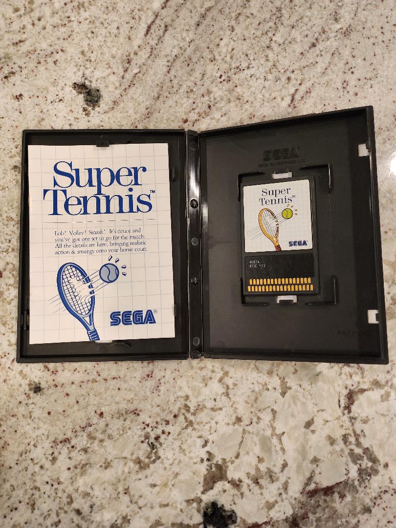 Super Tennis Sega Master CIB