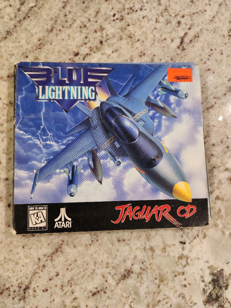 CD Blue Lightning Atari Jaquar