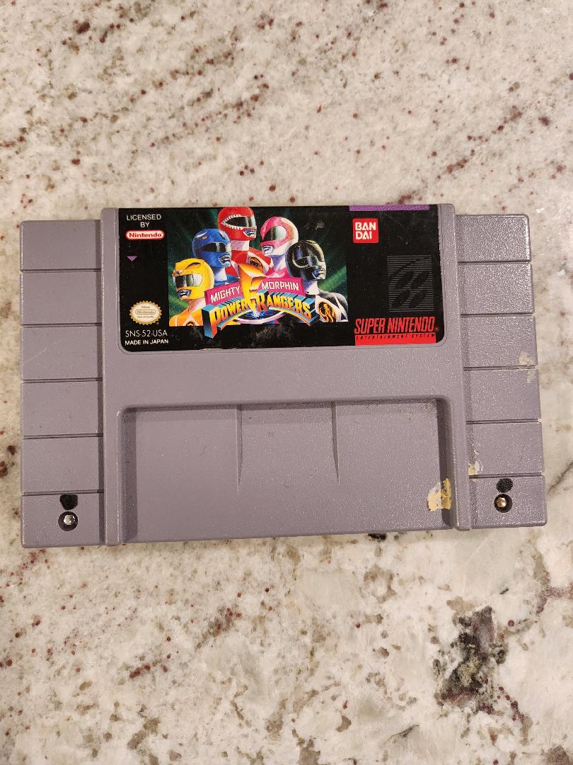 Mighty Morphin Power Rangers SNES