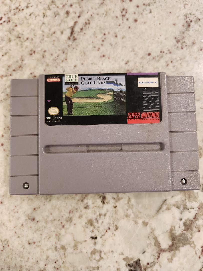 Pebble Beach Golf Liens SNES 