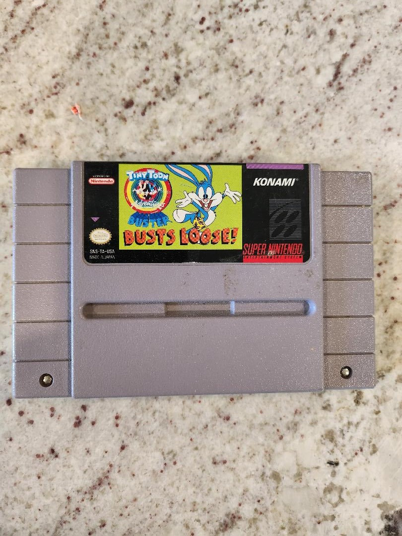 Tiny Toon Adventures Buster Busts Loose SNES