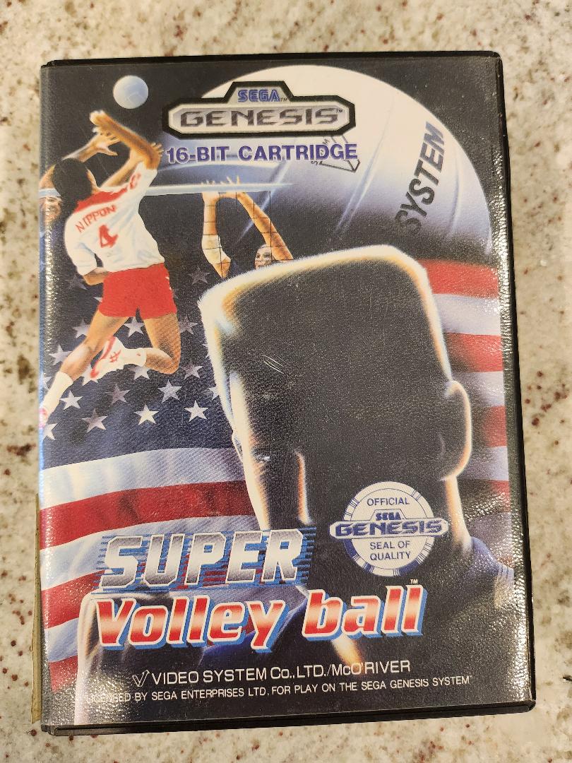 Super Volley Ball Sega Genesis CIB
