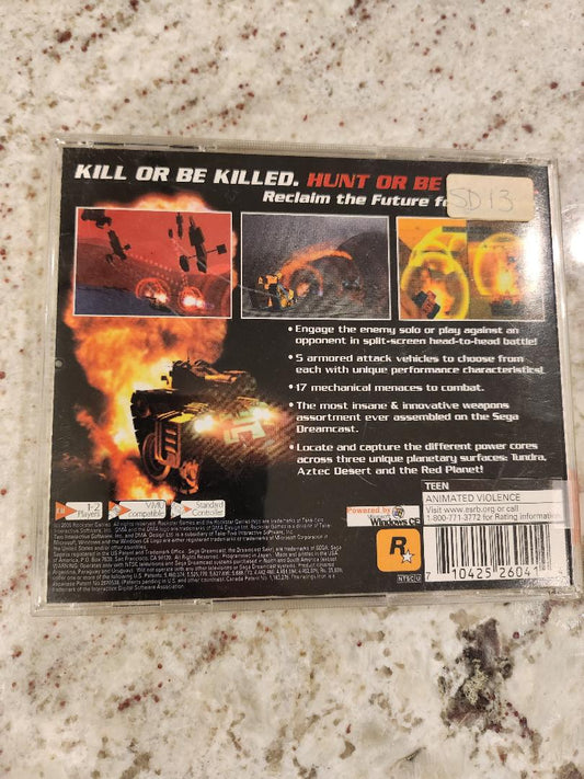 Metal salvaje Sega Dreamcast