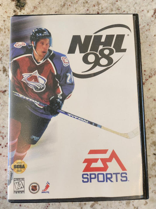 NHL '98 Sega Genesis CIB