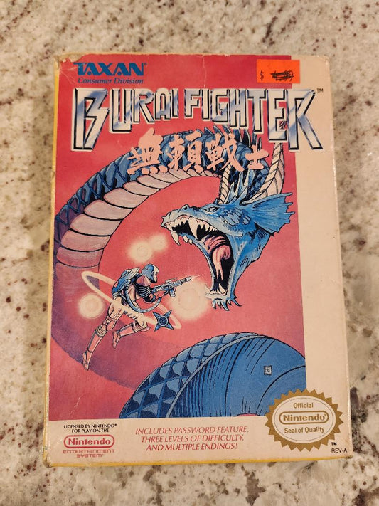 Jeu et boîte Burai Fighter Nintendo NES 