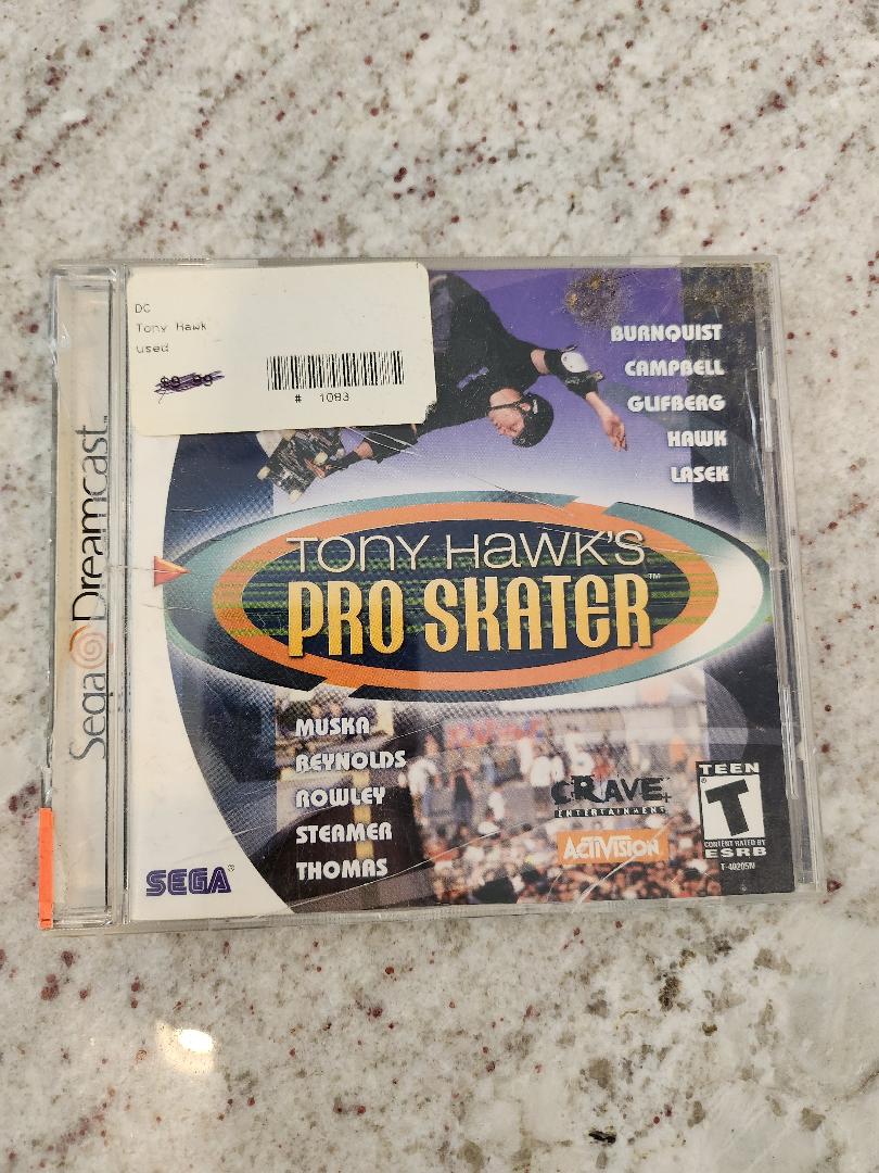 Tony Hawk Pro Skater Sega Dreamcast