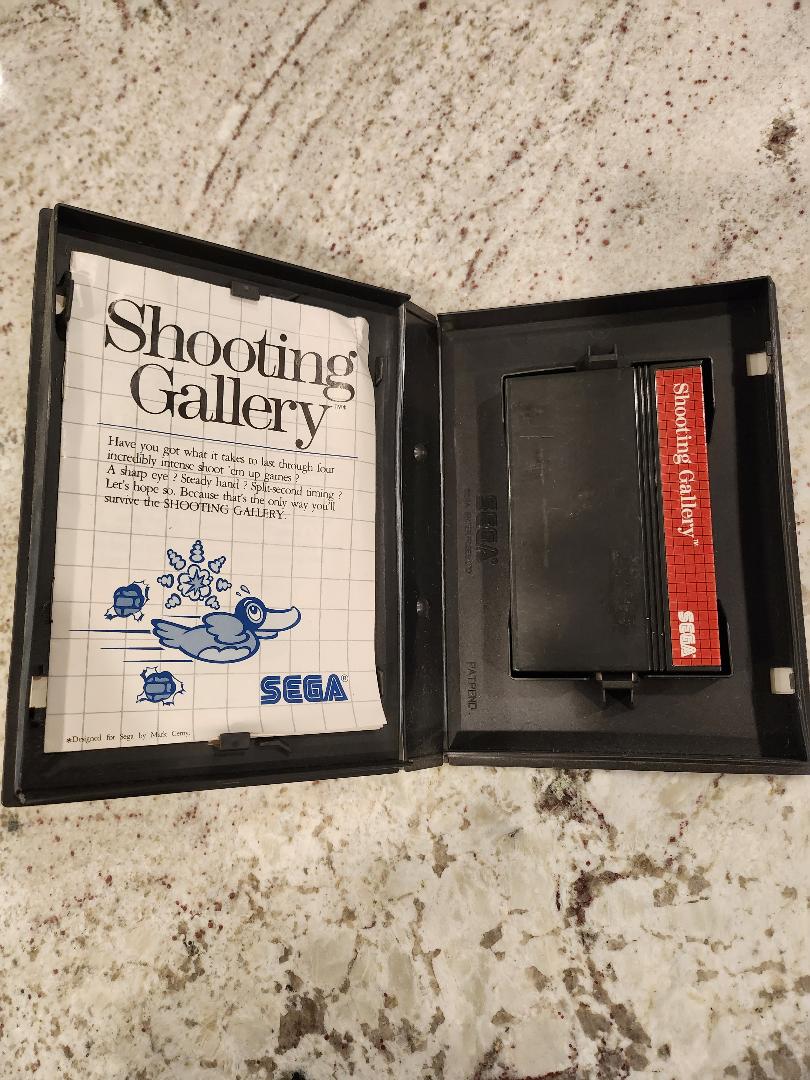 Shooting Gallery Sega Master CIB