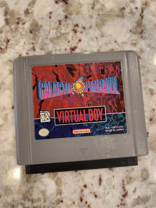 Galactic Pinball Nintendo Virtual Boy