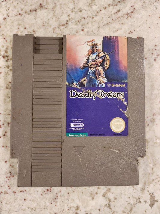 Deadly Towers Nintendo NES