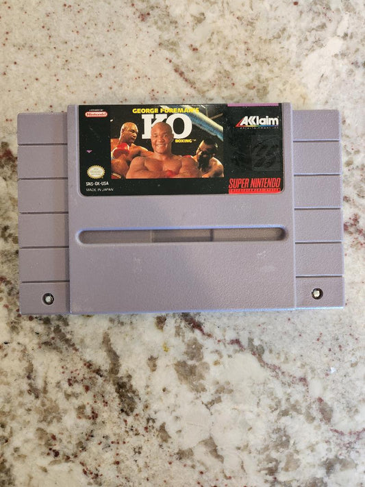 George Foreman KO Boxing SNES