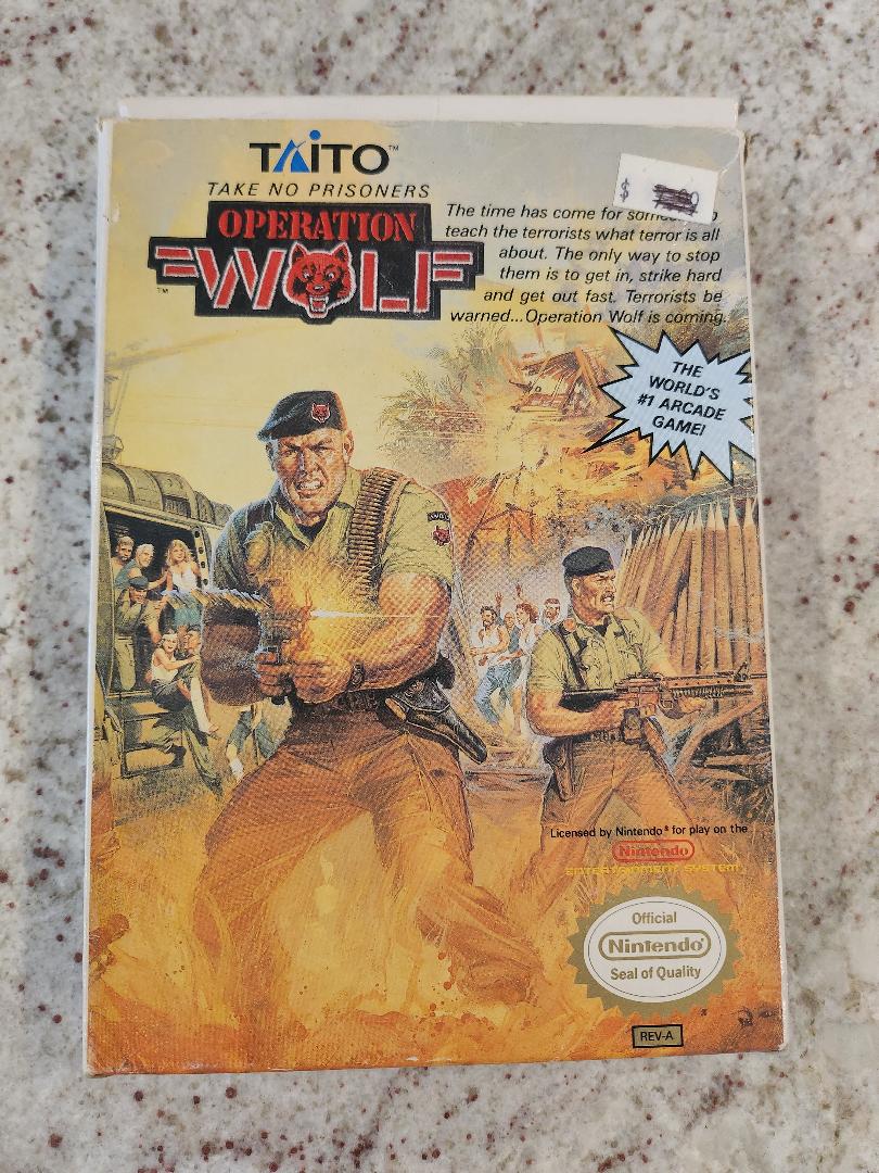 Operation Wolf Nintendo NES
