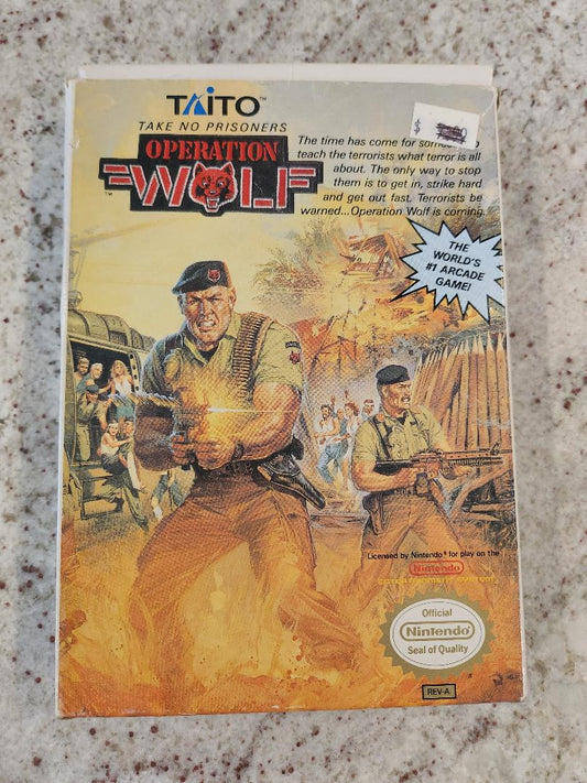 Operation Wolf Nintendo NES
