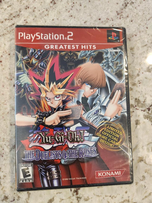 Yu-Gi-Oh! The duelists of the roses PS2 Sealed NEW