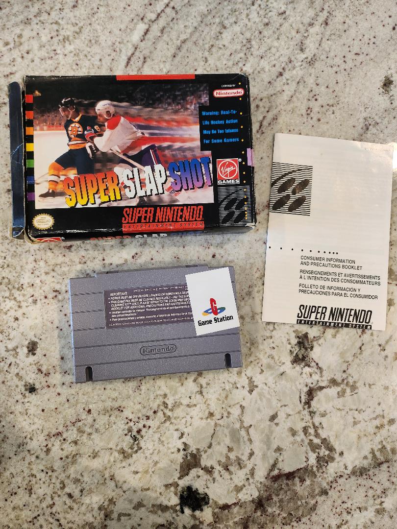 Super Slap Shot SNES