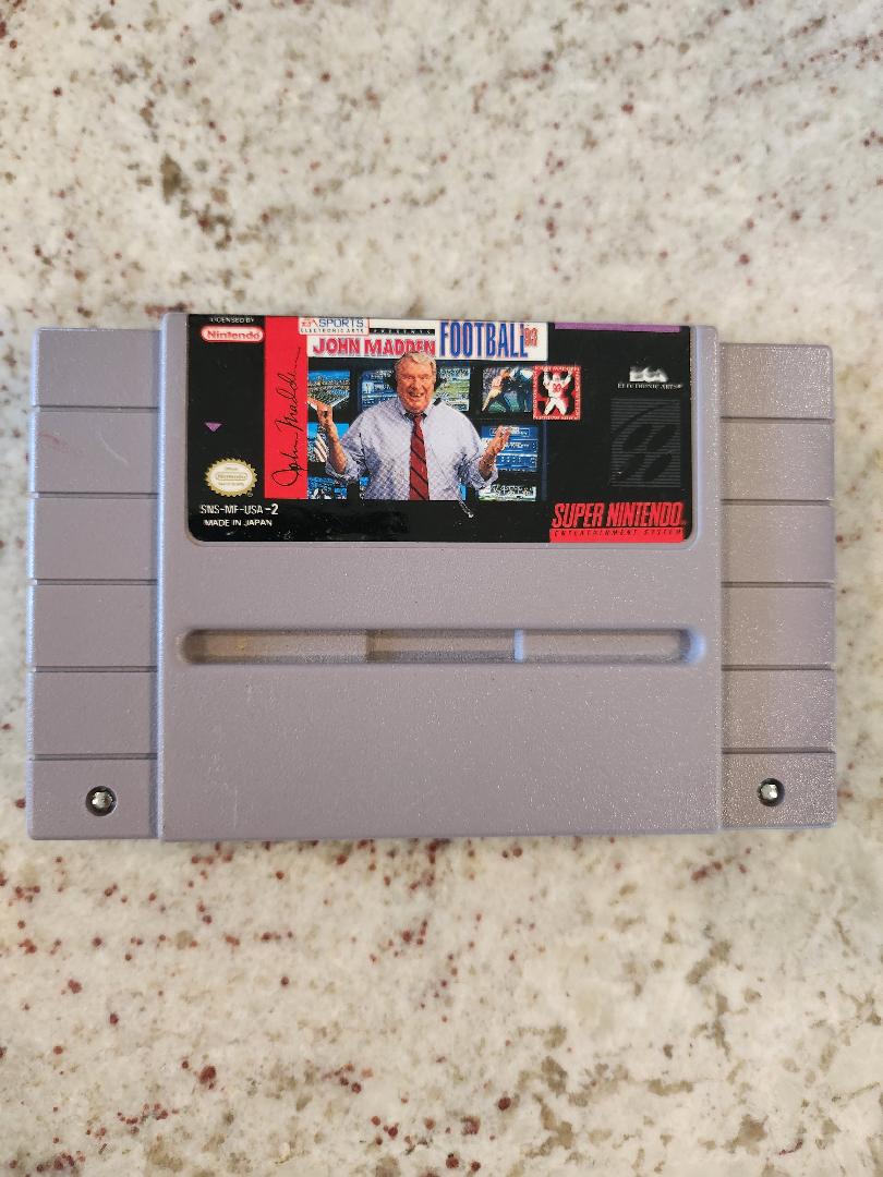 John Madden Football '93 SNES