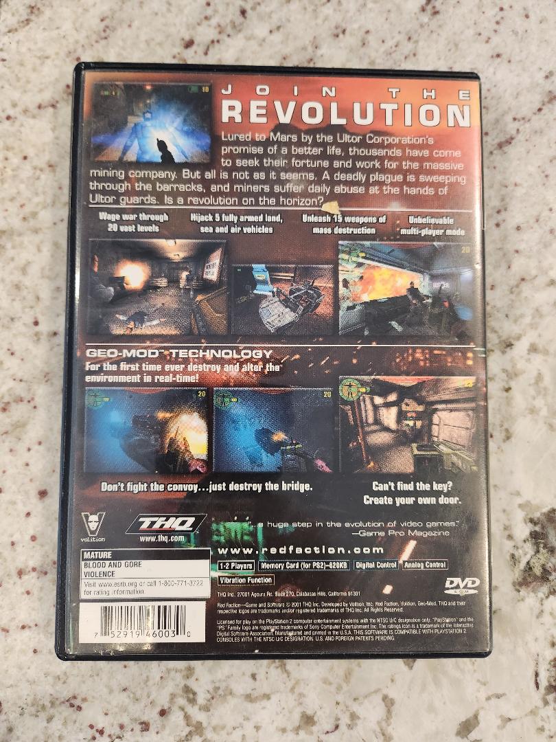 Red Faction PS2