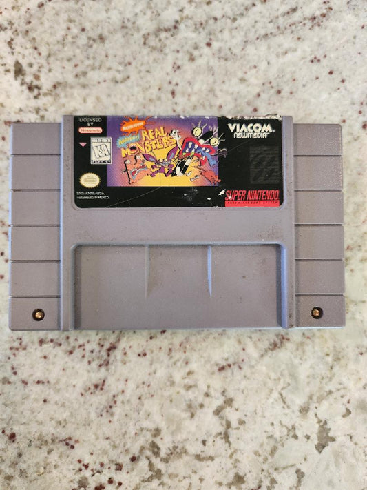 Nickelodeon Aaahh Real Monsters SNES