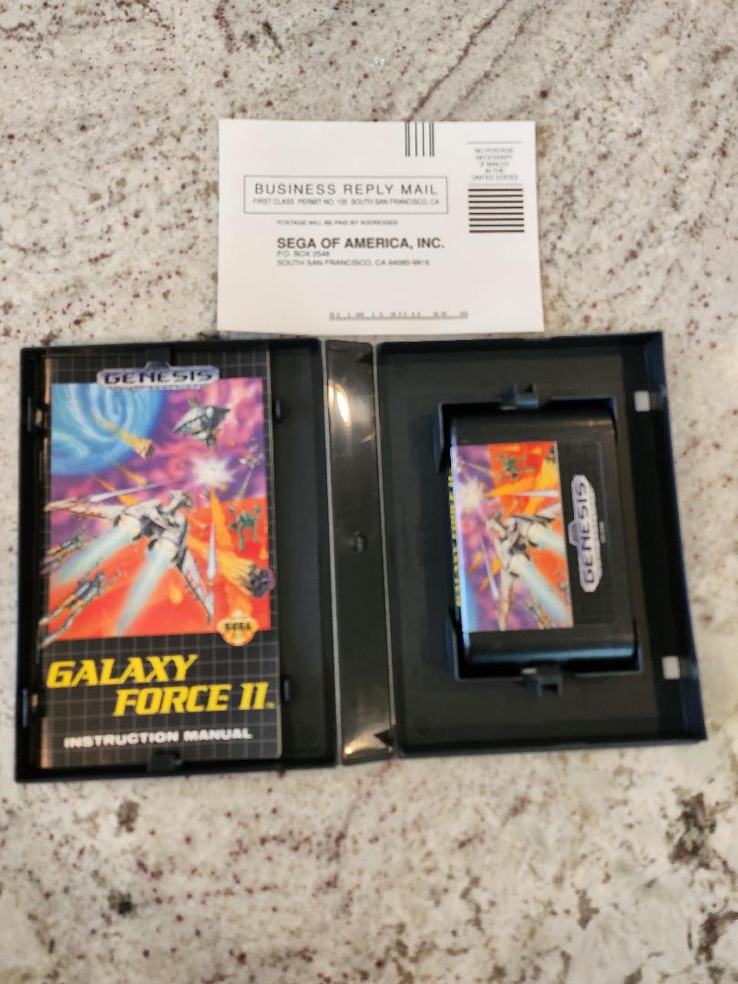 Galaxy Force II Sega Genesis CIB
