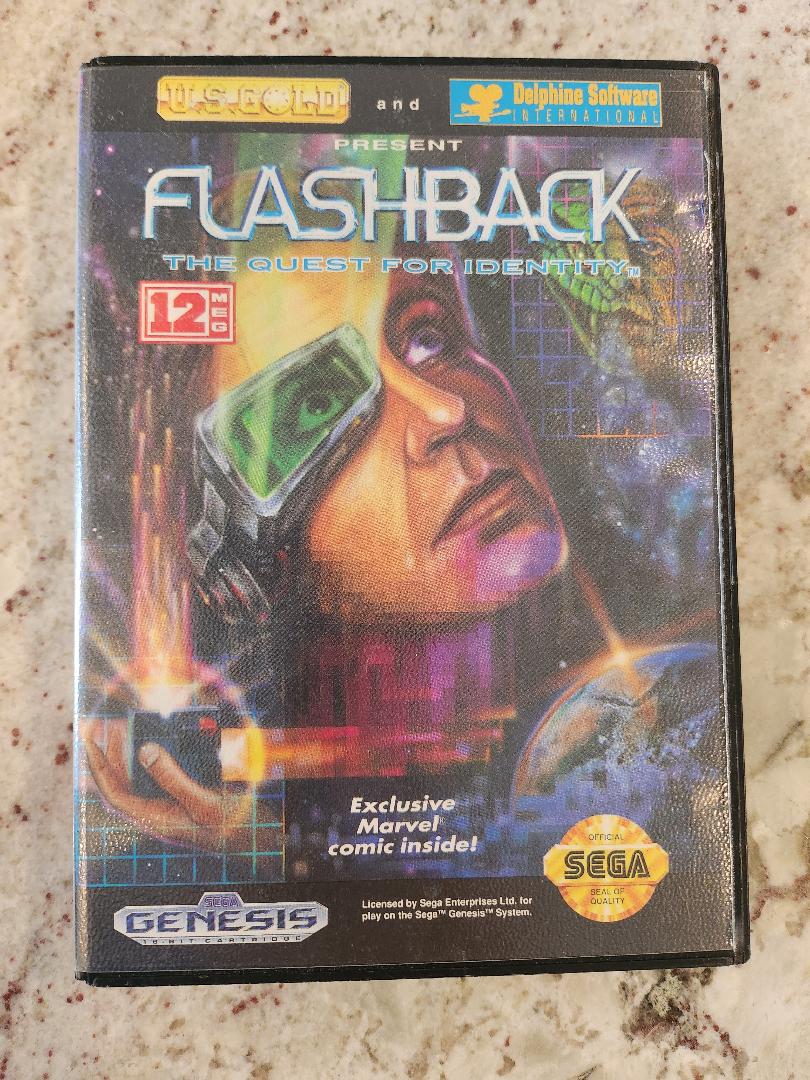 Flashback The Quest for Identity Sega Genesis