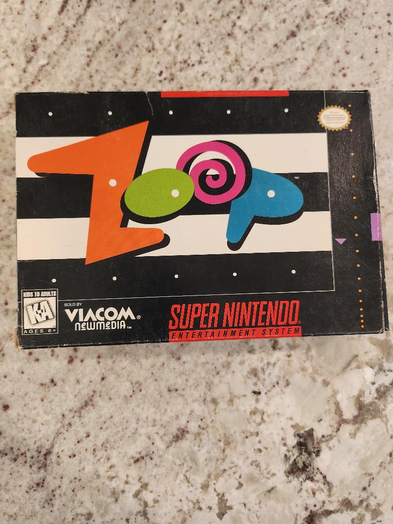 Zoop SNES CIB