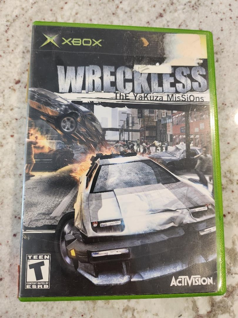 Wreckless Las Misiones YaKuza Xbox Original 