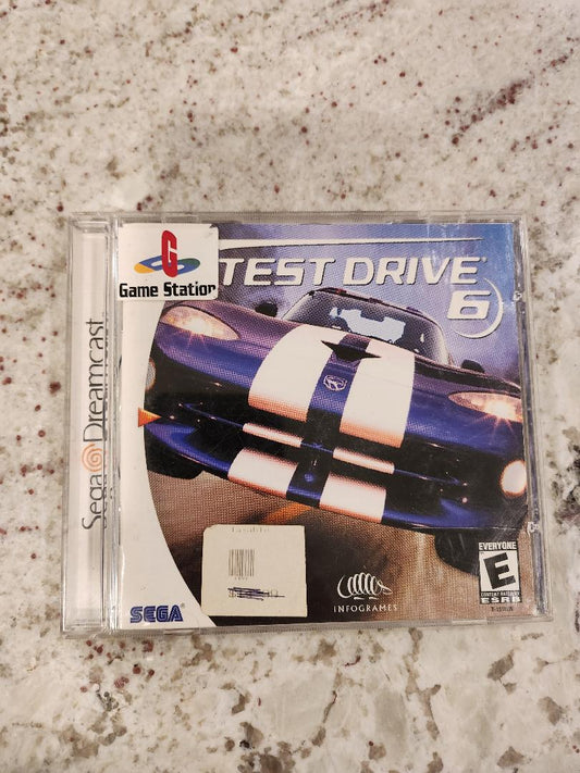 Prueba de conducción 6 Sega Dreamcast 