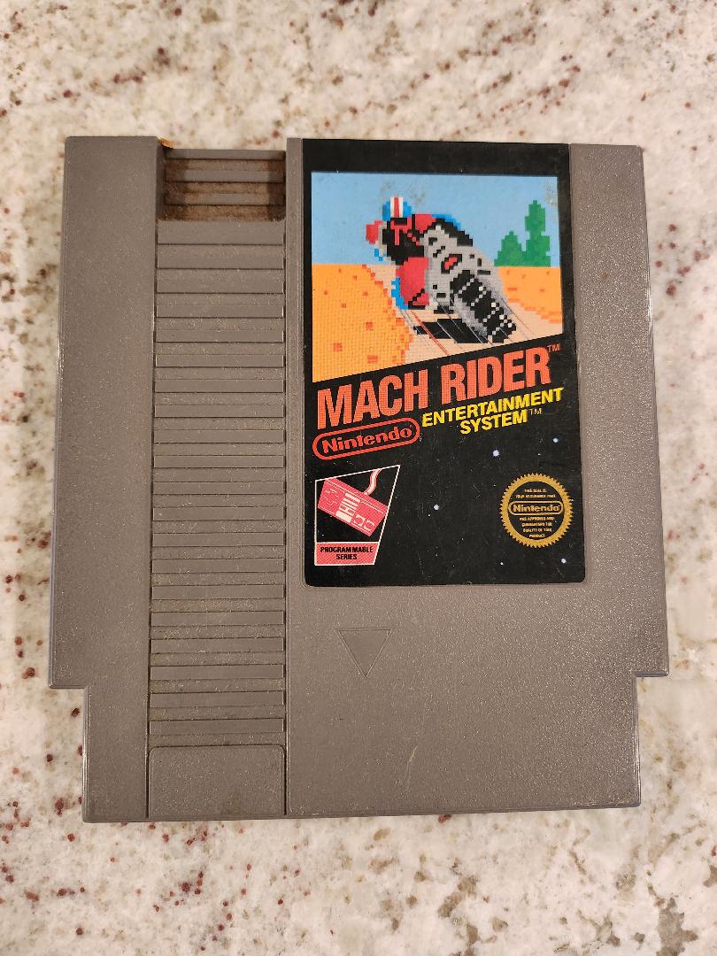 MACH RIDER Nintendo NES