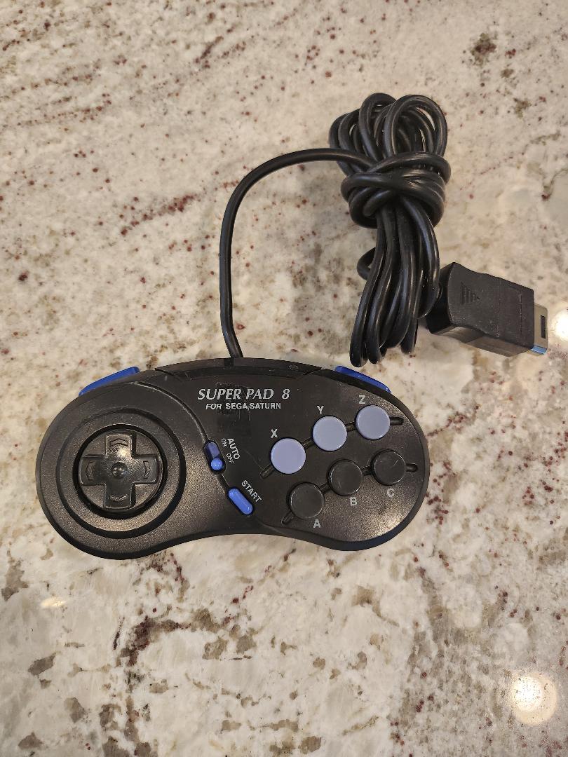 Super Pad 8 Controller P-400 for Sega Saturn