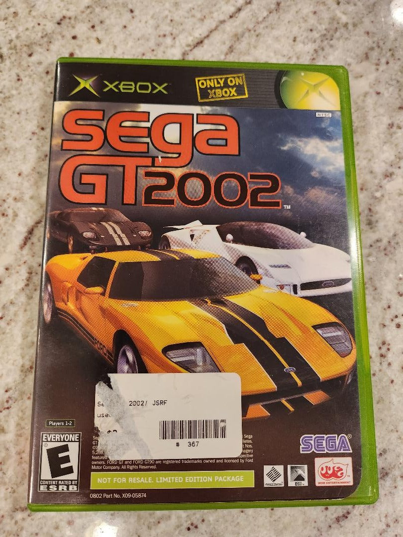 SEGA GT 2002 Xbox d'origine 