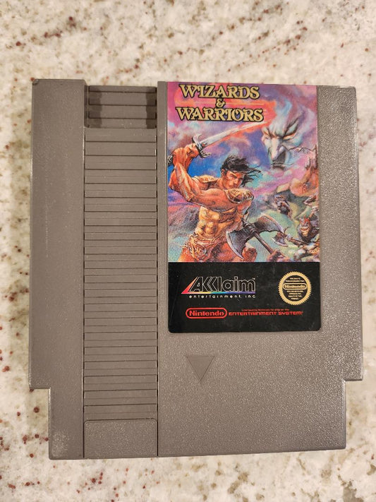 Wizards and Warriors Nintendo NES