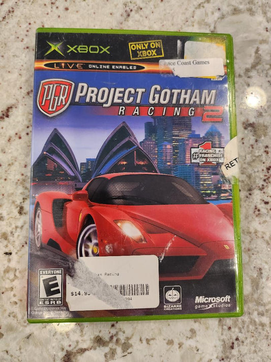 Proyecto Gotham Racing Xbox Original 
