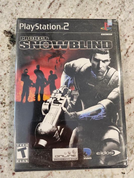 Project Snowblind PS2 Sealed NEW