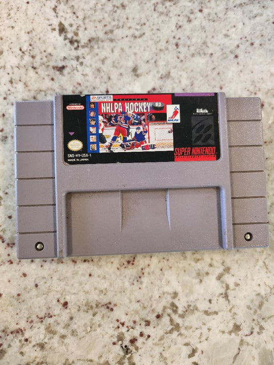 NHLPA Hockey 93 SNES