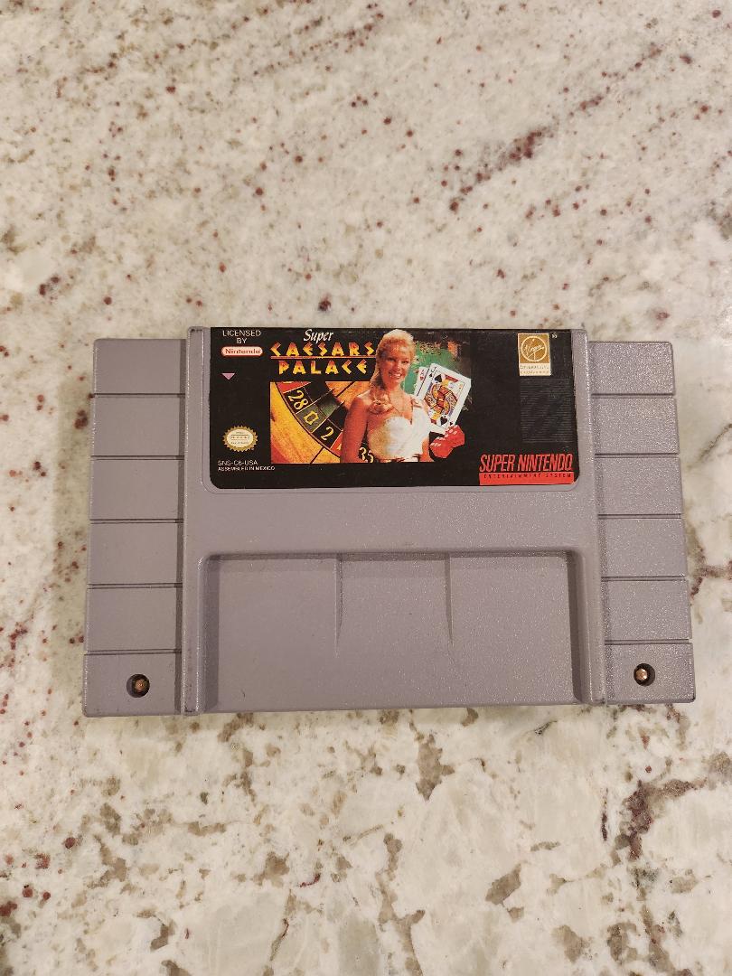 Super Caesars Palace SNES 