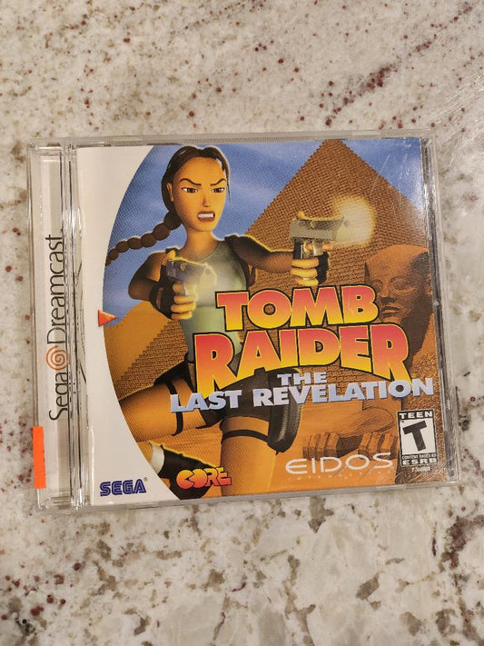 Tomb Raider La Última Revelación Sega Dreamcast 