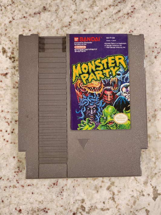 Monster Party Nintendo NES