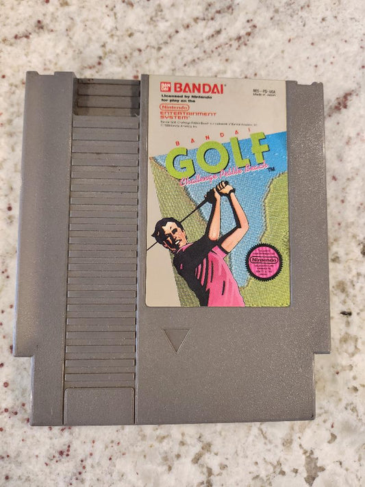 Bandi Golf Challenge Pebble Beach Nintendo NES